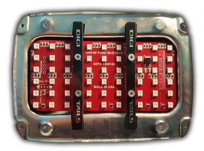 LED panel in housing
